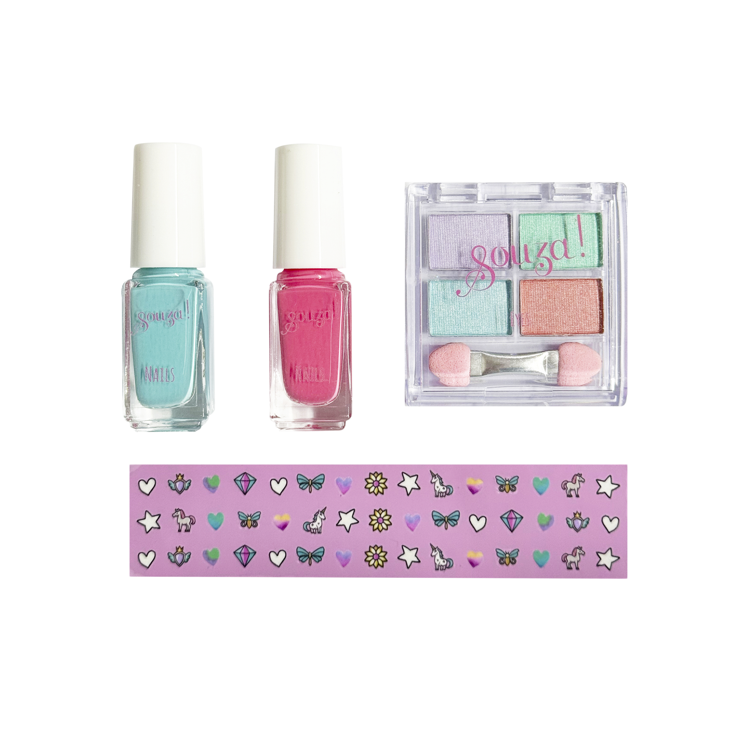 Souza: Make-up-Set Einhorn-Nägel und Augen-Make-up