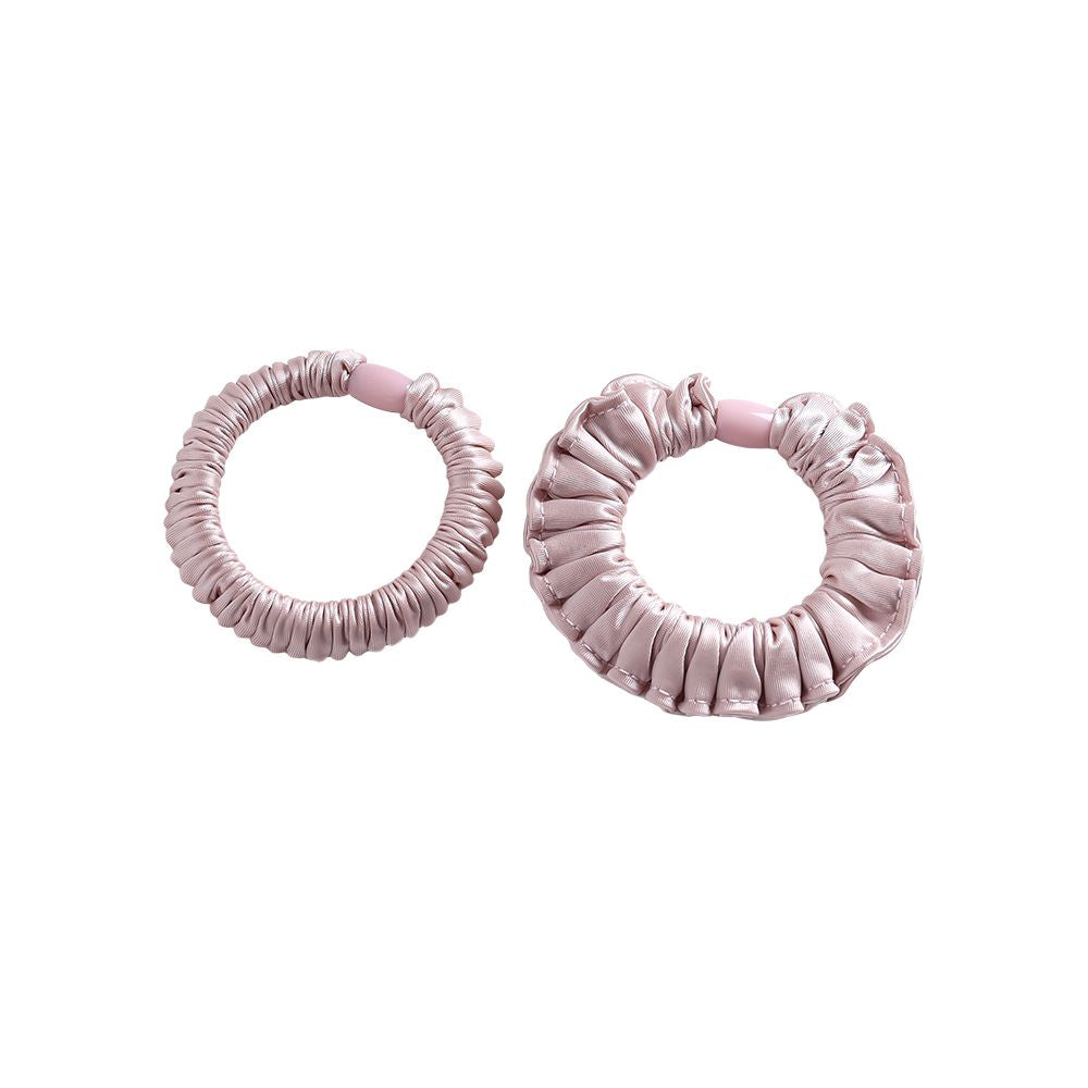 Haargummi-Set rosa
