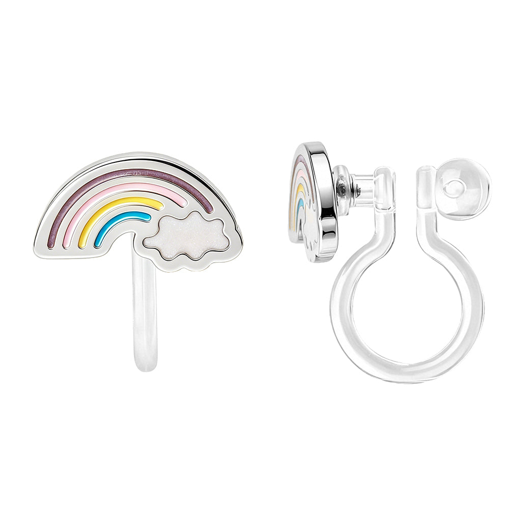 Clipoorbellen: Regenboogjes (clip-on)