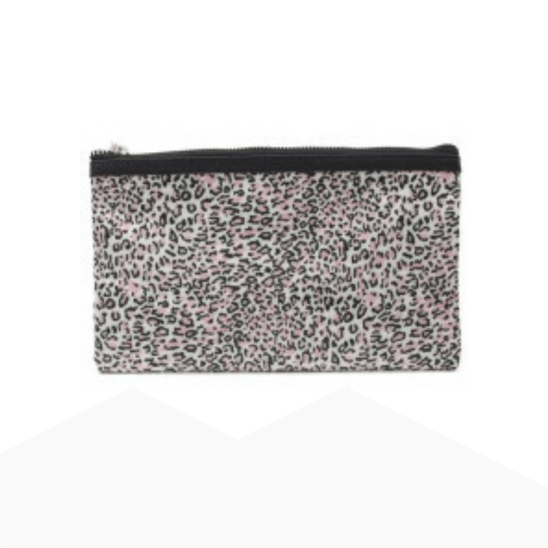 Trousse de maquillage léopard rose léopard