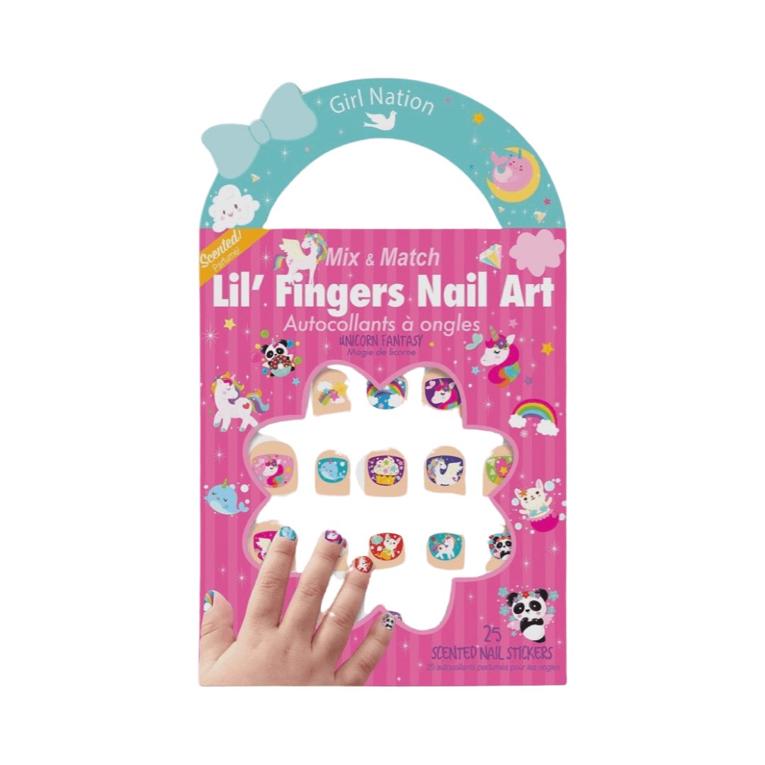 Nagelstickers Eenhoorn