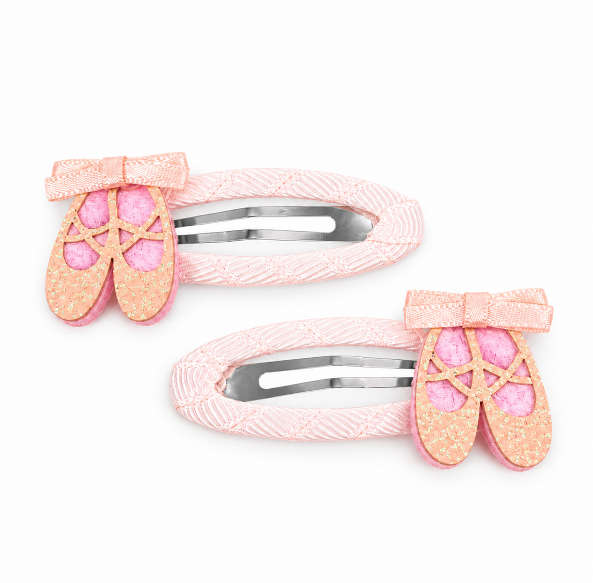 Hair pins: Ballet slippers