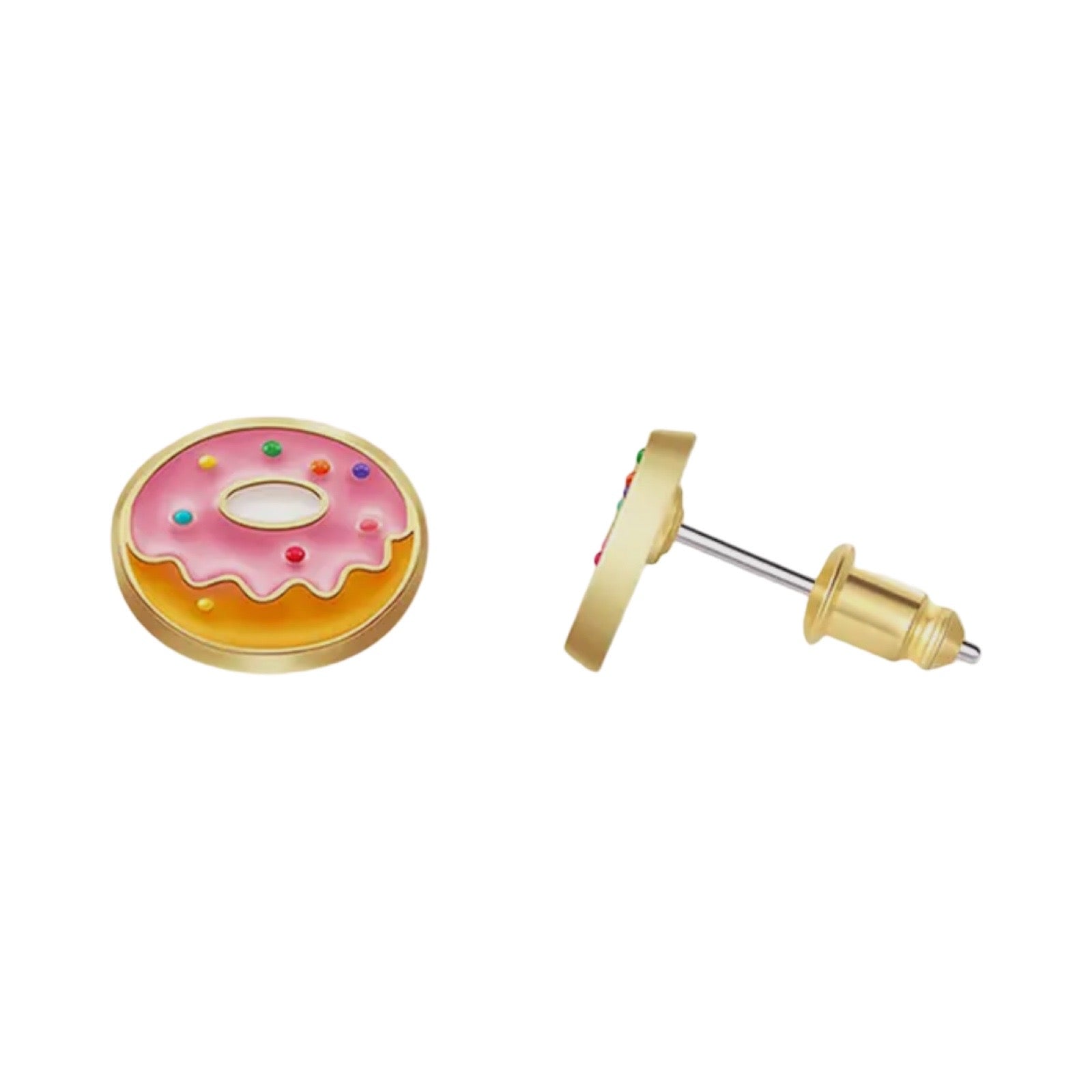 Hypoallergene kinderoorbellen: Donut roze
