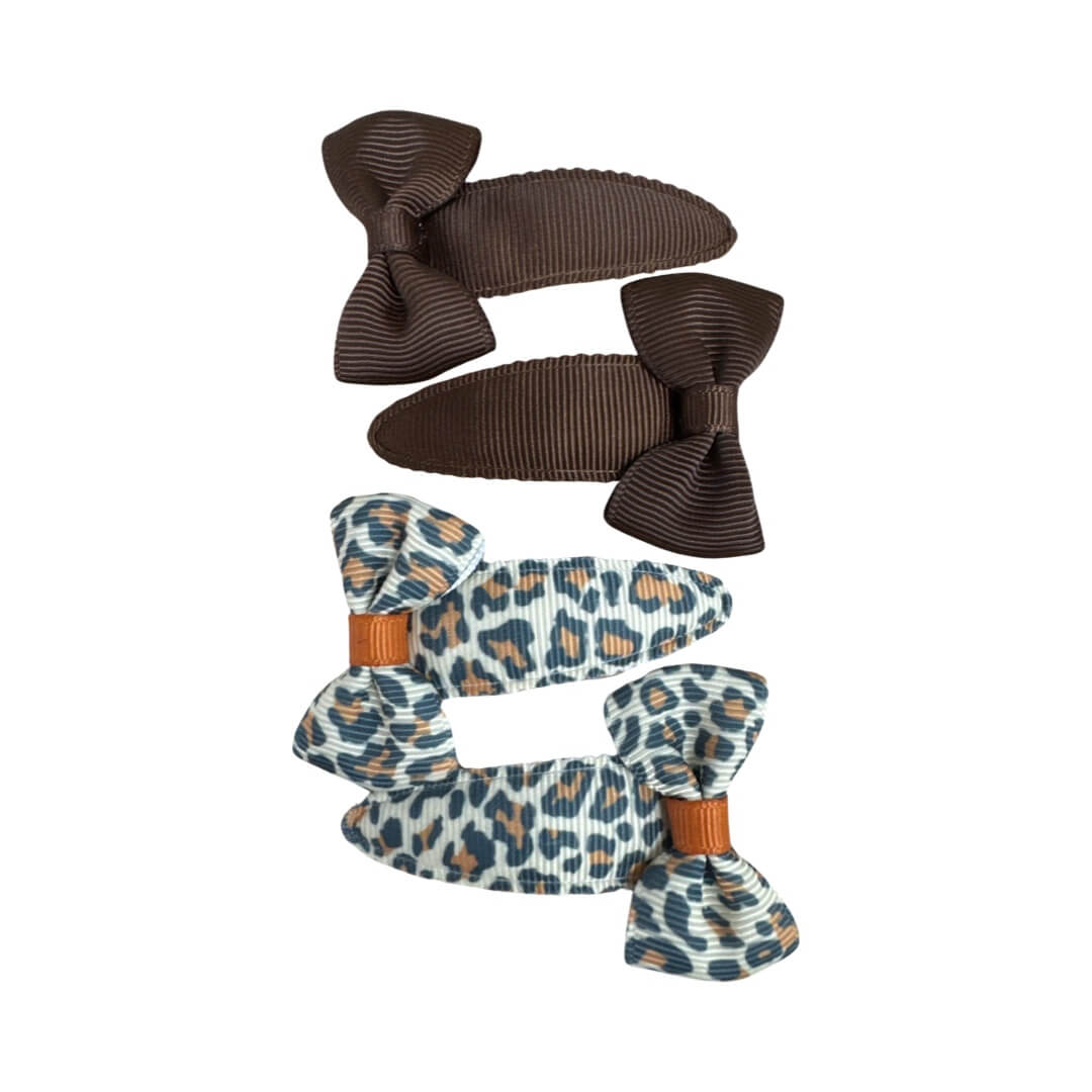 Épingles à cheveux : Lexie/brun (clic-clac 5cm)