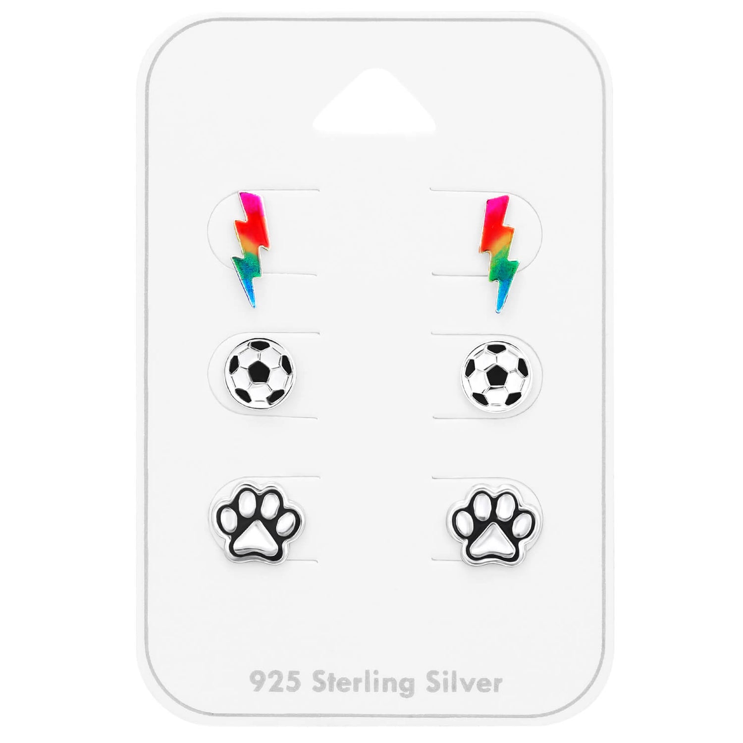 Pendientes infantiles de plata: Tough (juegos)