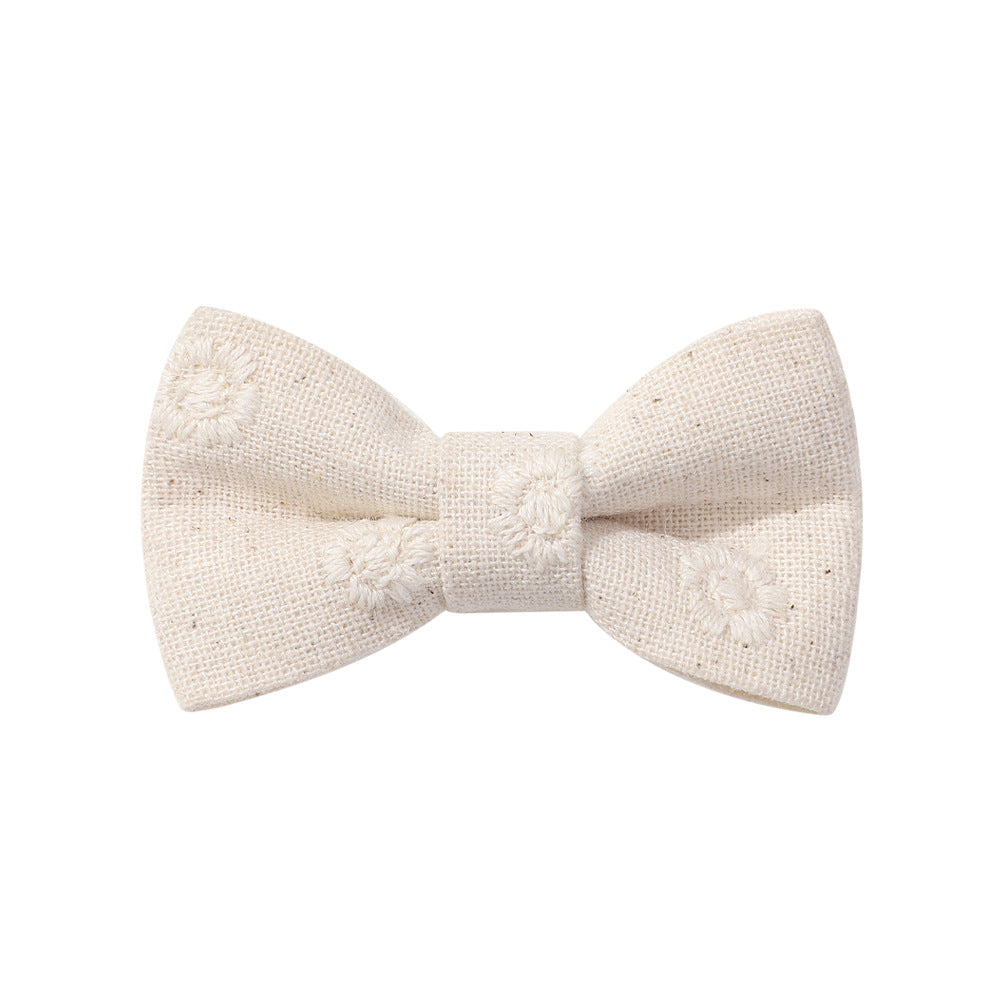 Hairpins: Bow beige