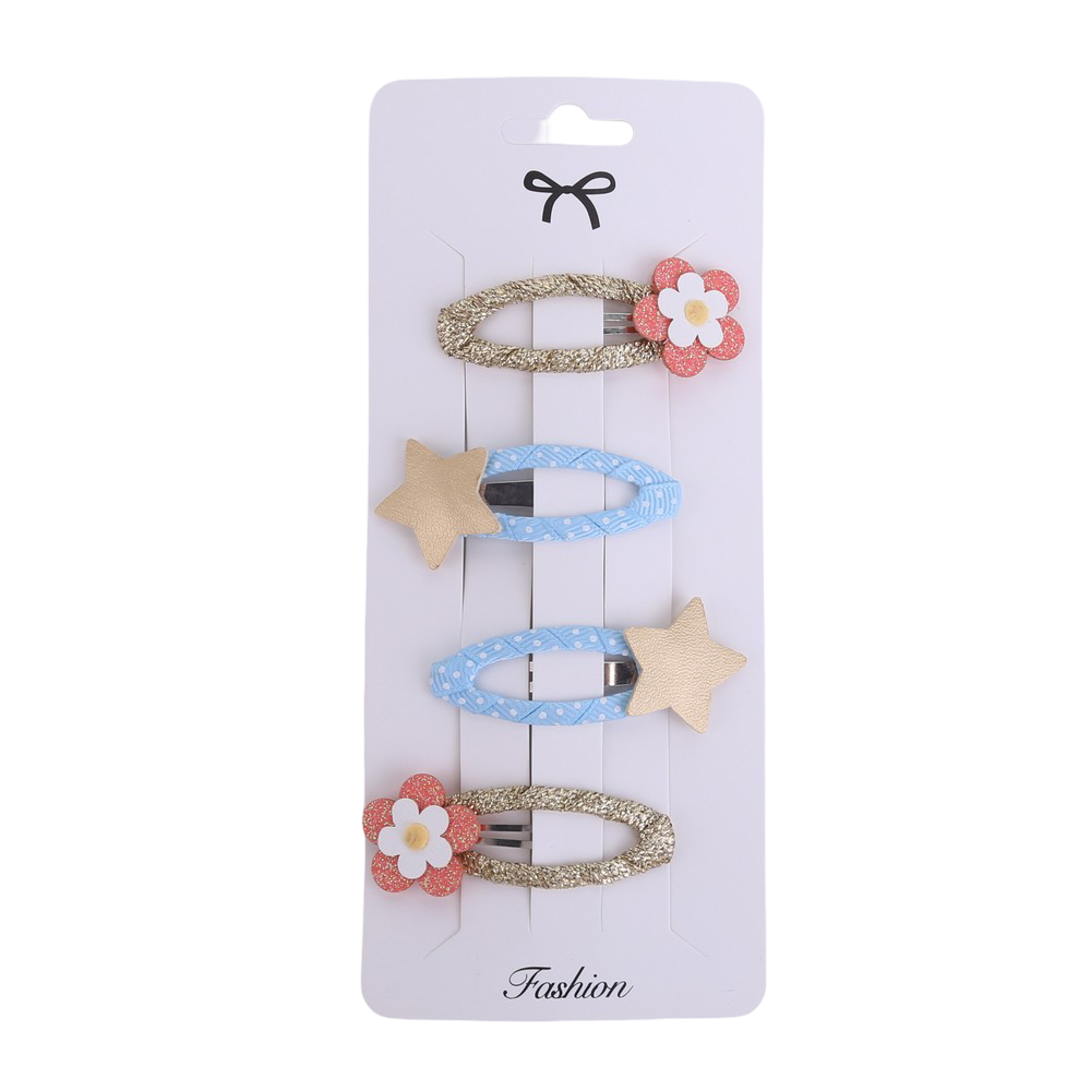 Haarspeldjes: Sterretjes en bloemetjes