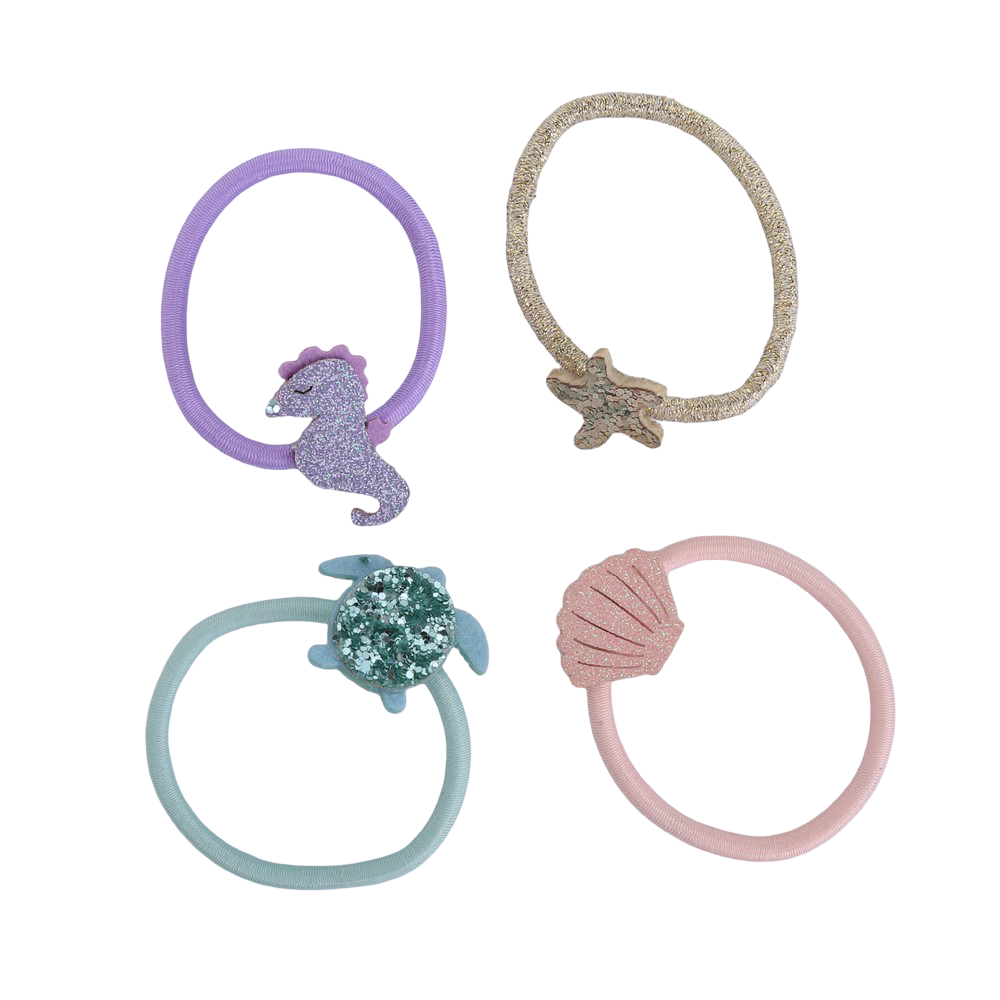 Haarelastiekjes: Onder de zee