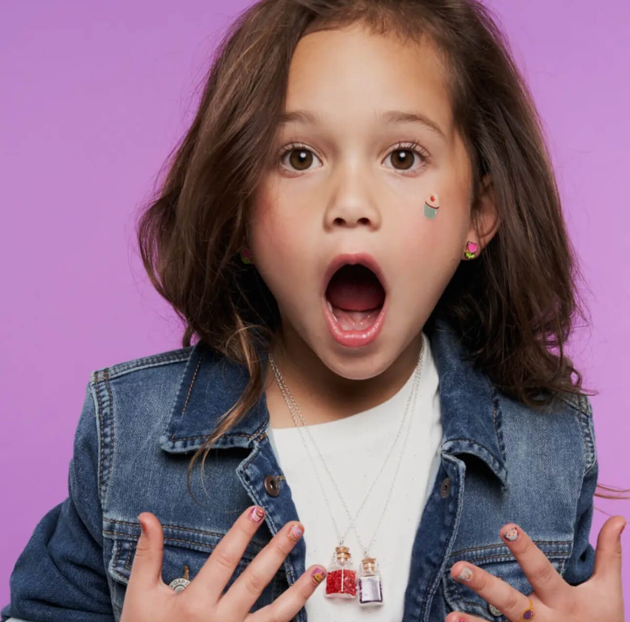 Girl Nation kinderketting: Vlinder