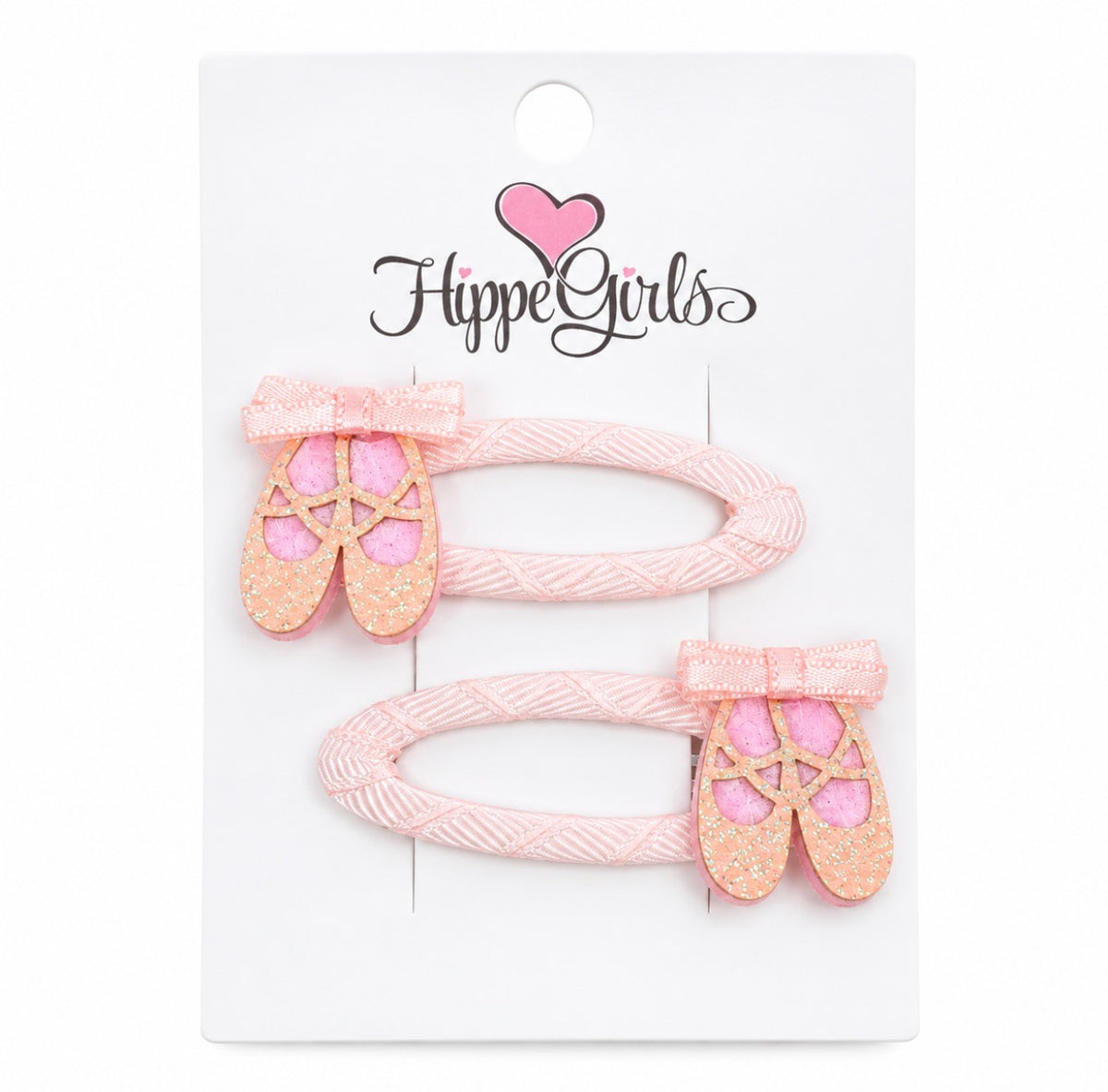 Hair pins: Ballet slippers