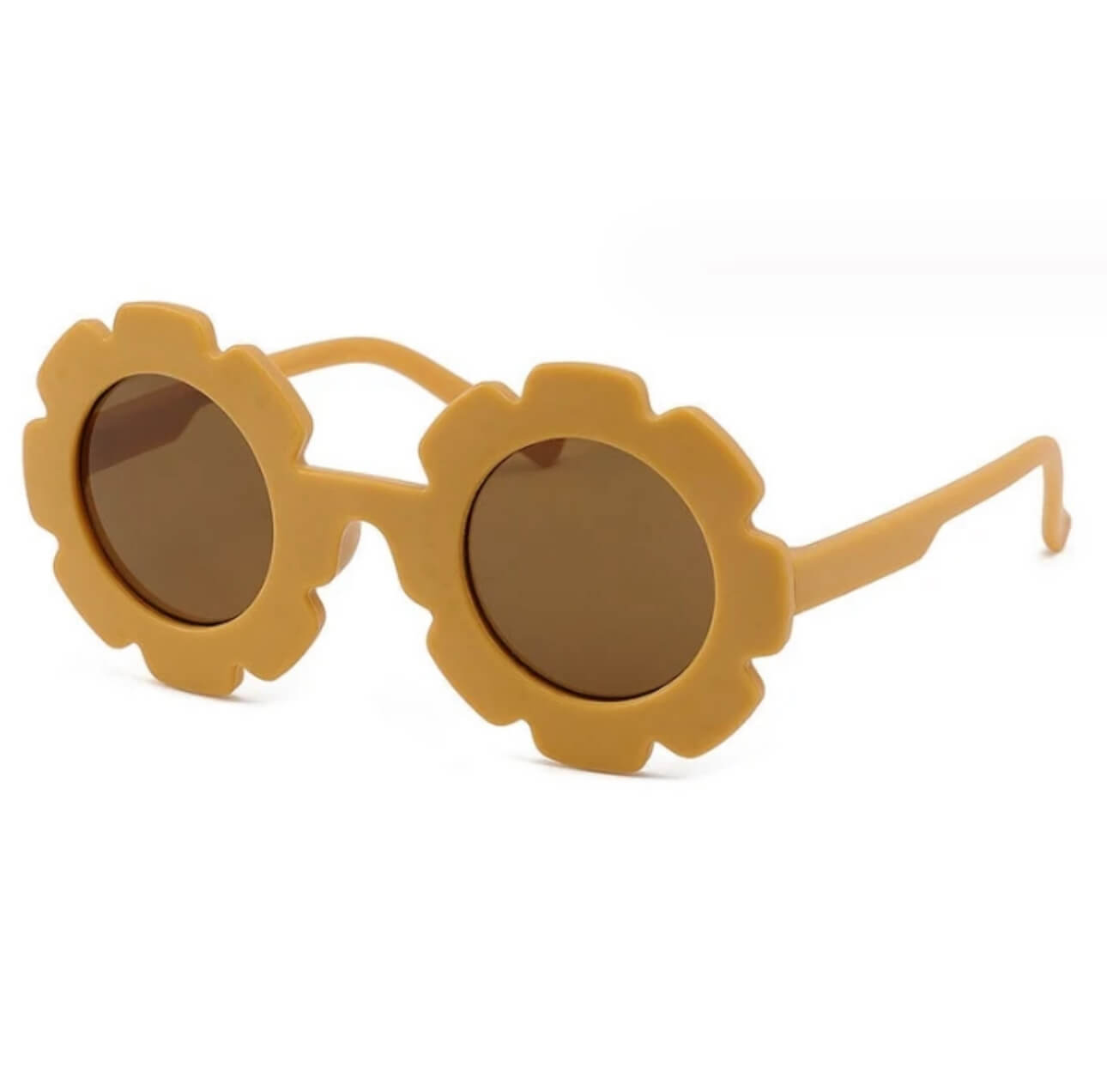 Lunettes de soleil Fleur jaune