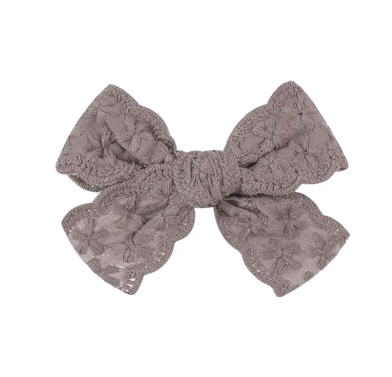 Haarspeldjes: Taupe strik