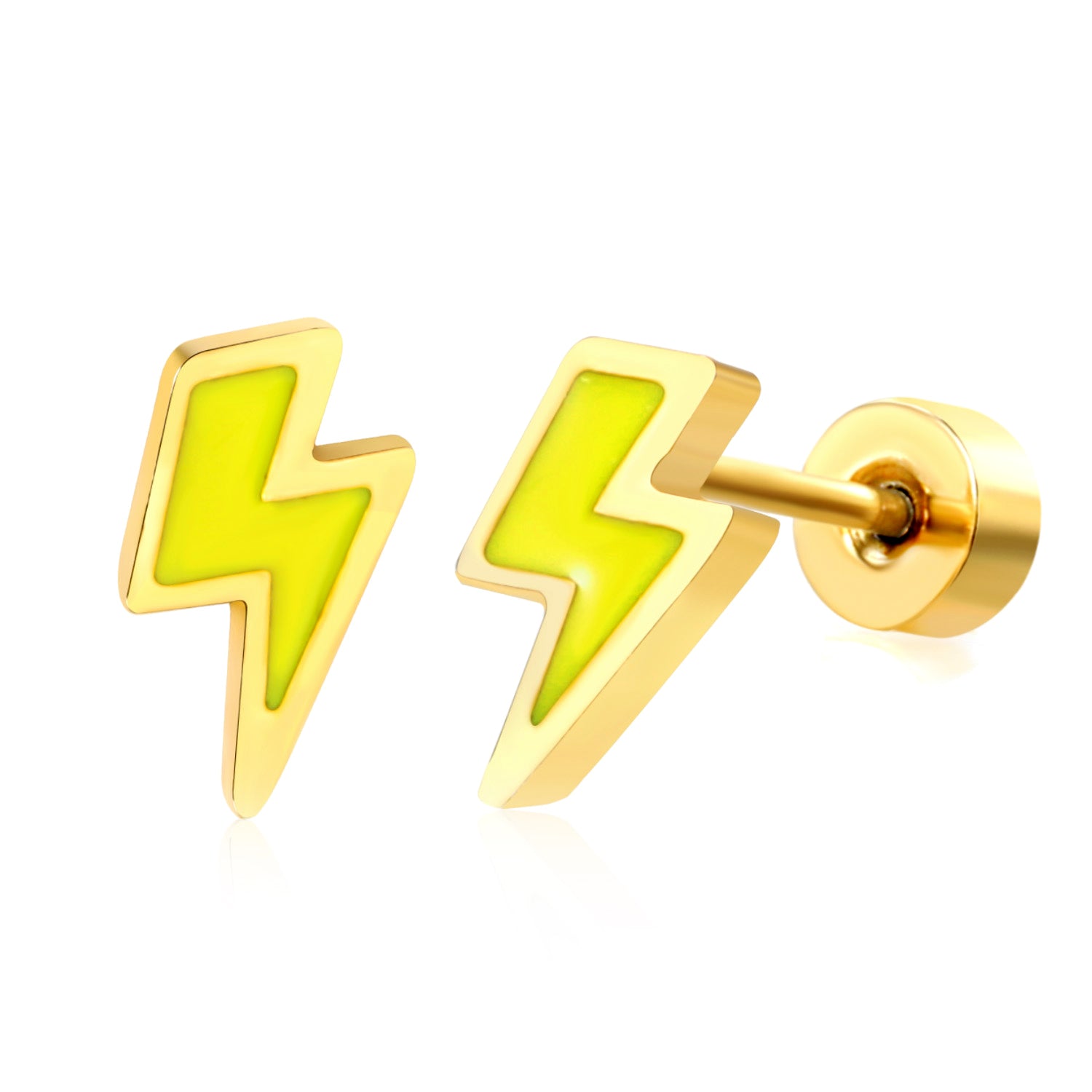 Hypoallergene Ohrringe für Kinder: Lightning