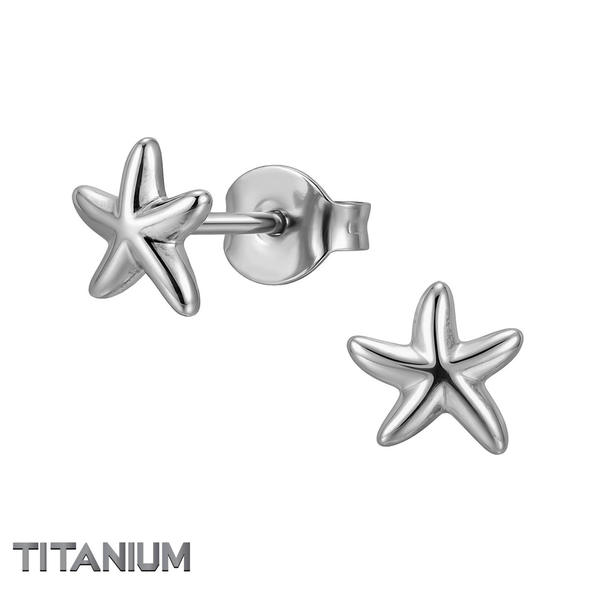 Titanium kinderoorbellen: Sterretjes klein