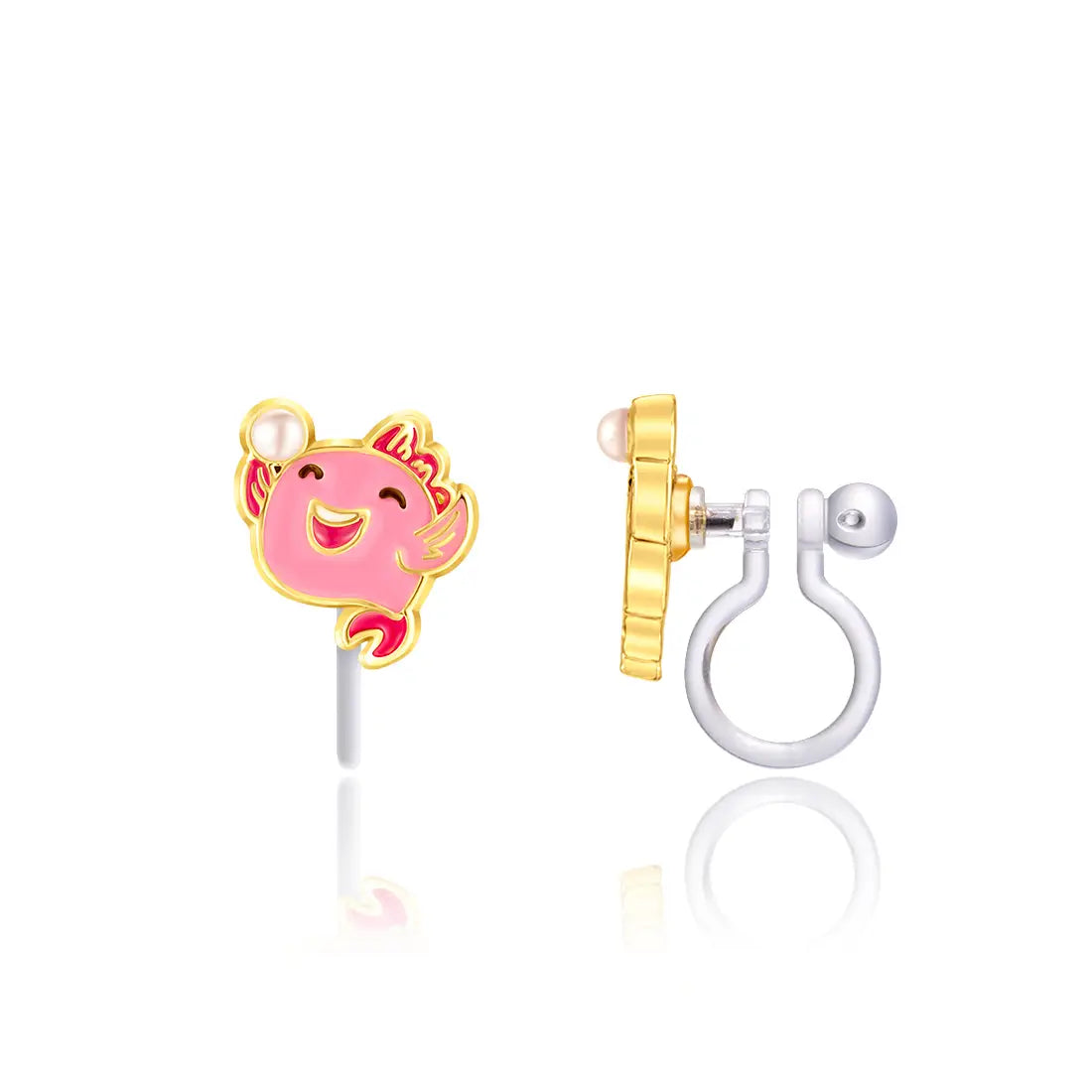 Clip earrings: Fintastic