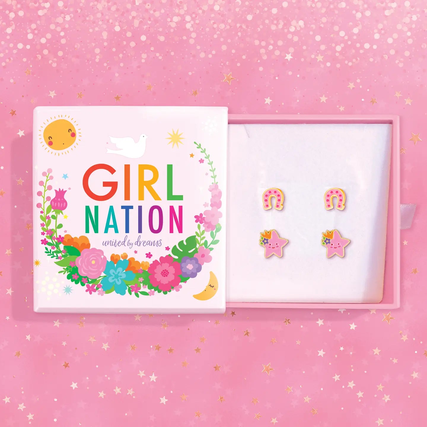 Hypoallergene kinderoorbellen: Pink Wishes (setje)