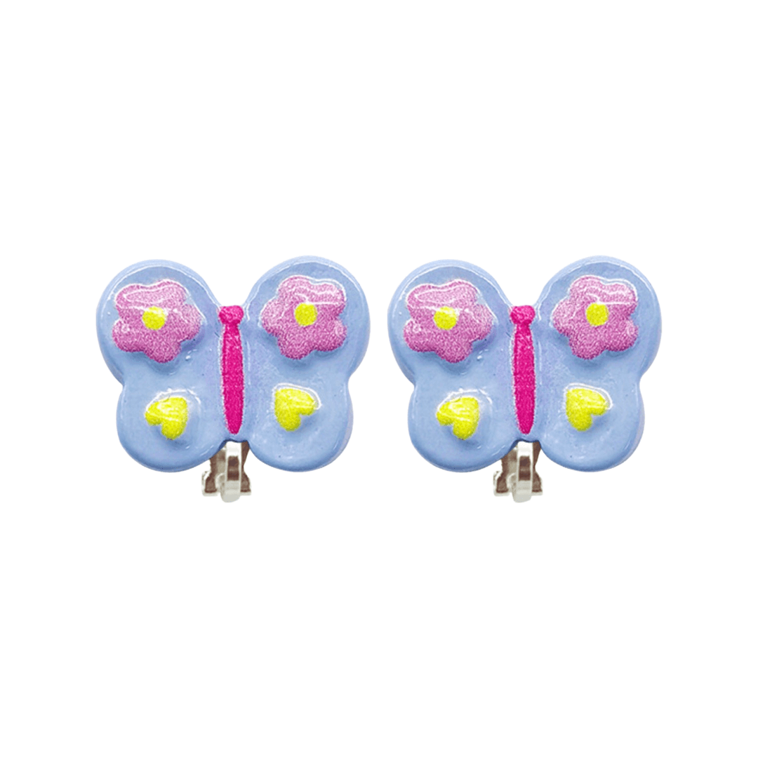 Clipoorbellen: Vlinders paars