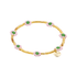 Armbandjes Biba bloemetjes lila