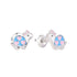 Super schattige schildpadjes wit/blauw met roze hartjes