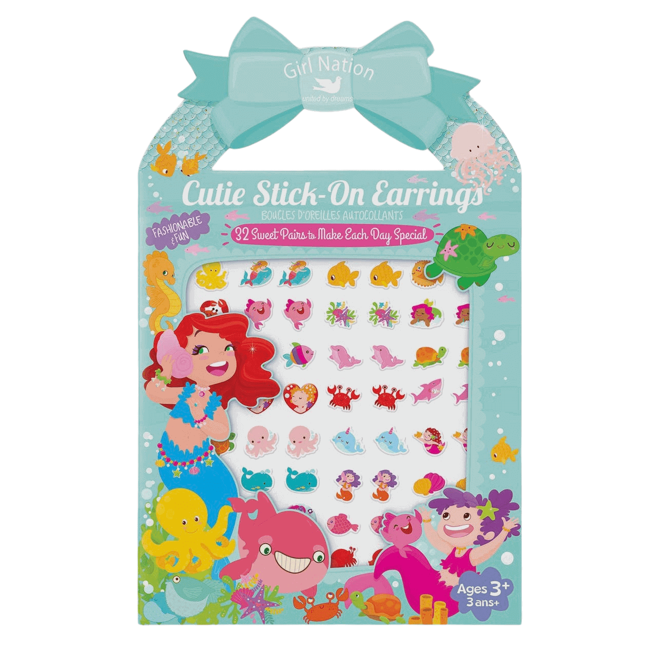 Ear stickers: deep in the sea
