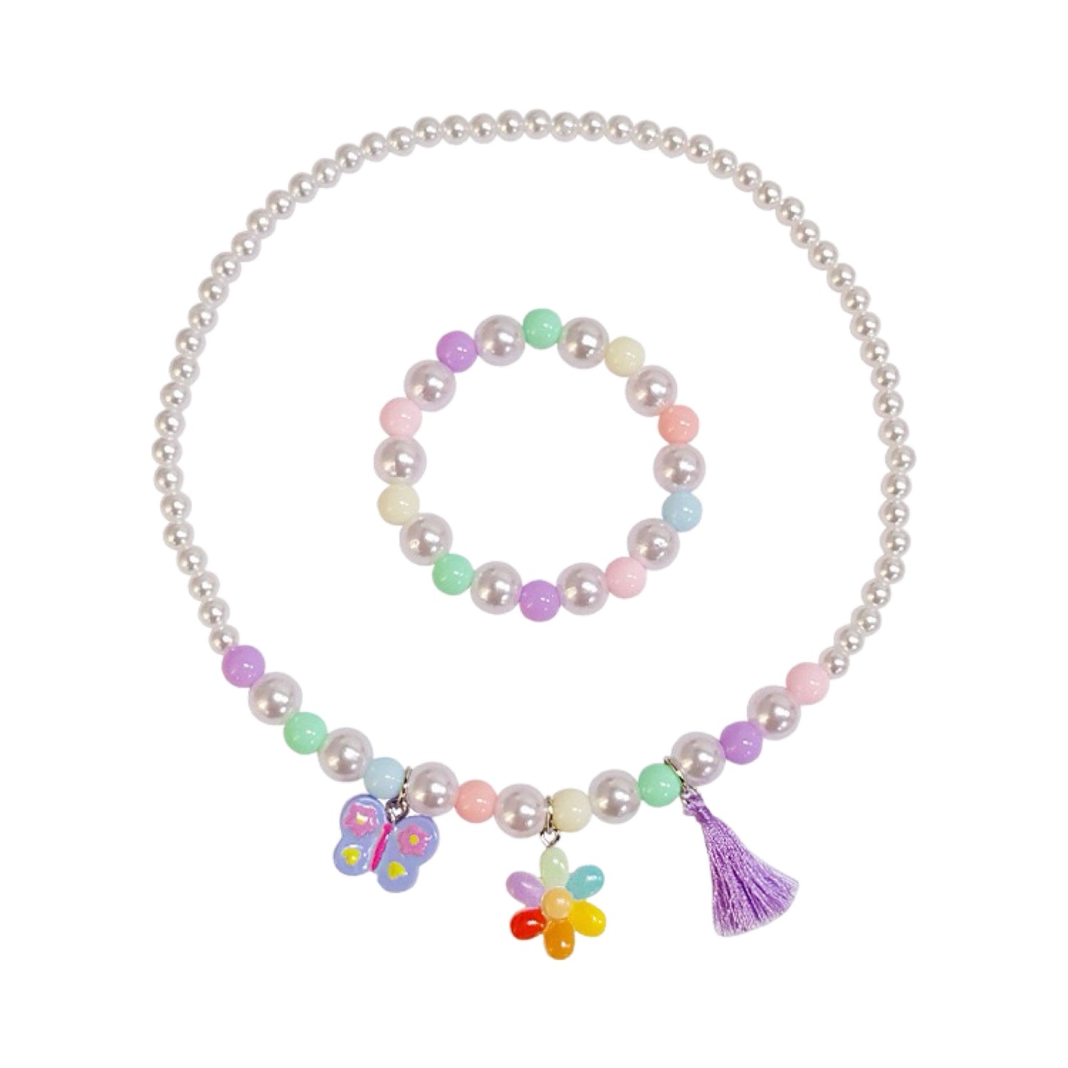 Collar infantil con pulsera: Elin