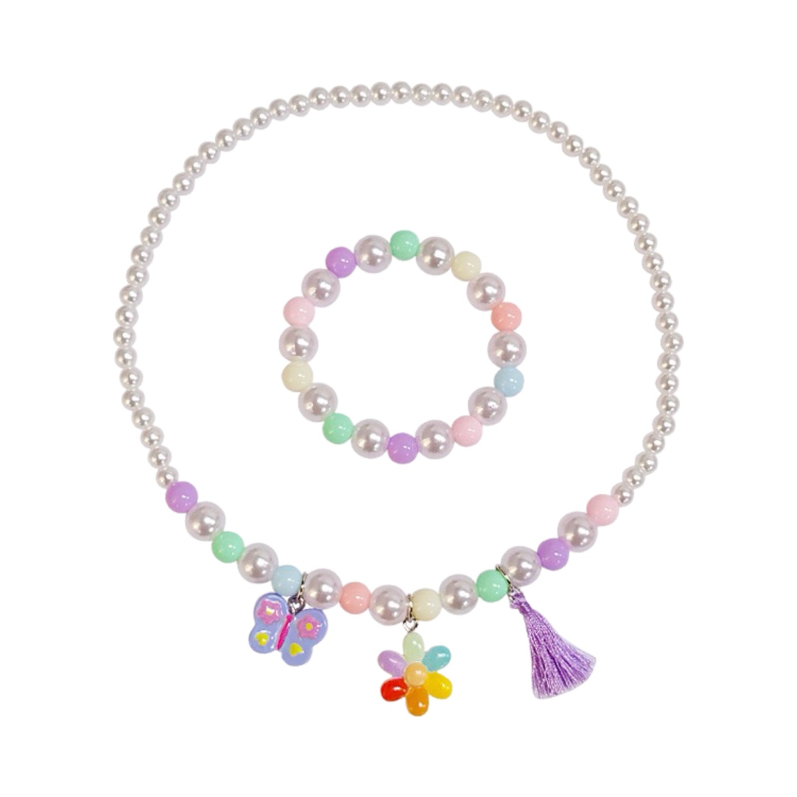 Collier et bracelet pour enfants : Elin