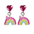 Clipoorbellen: Regenboog hangend