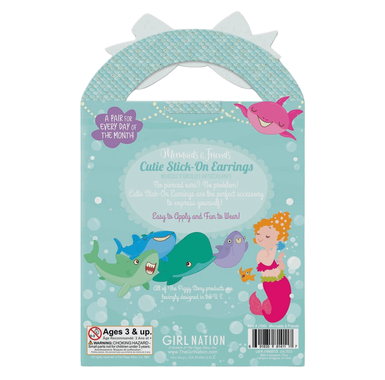 Ear stickers: deep in the sea