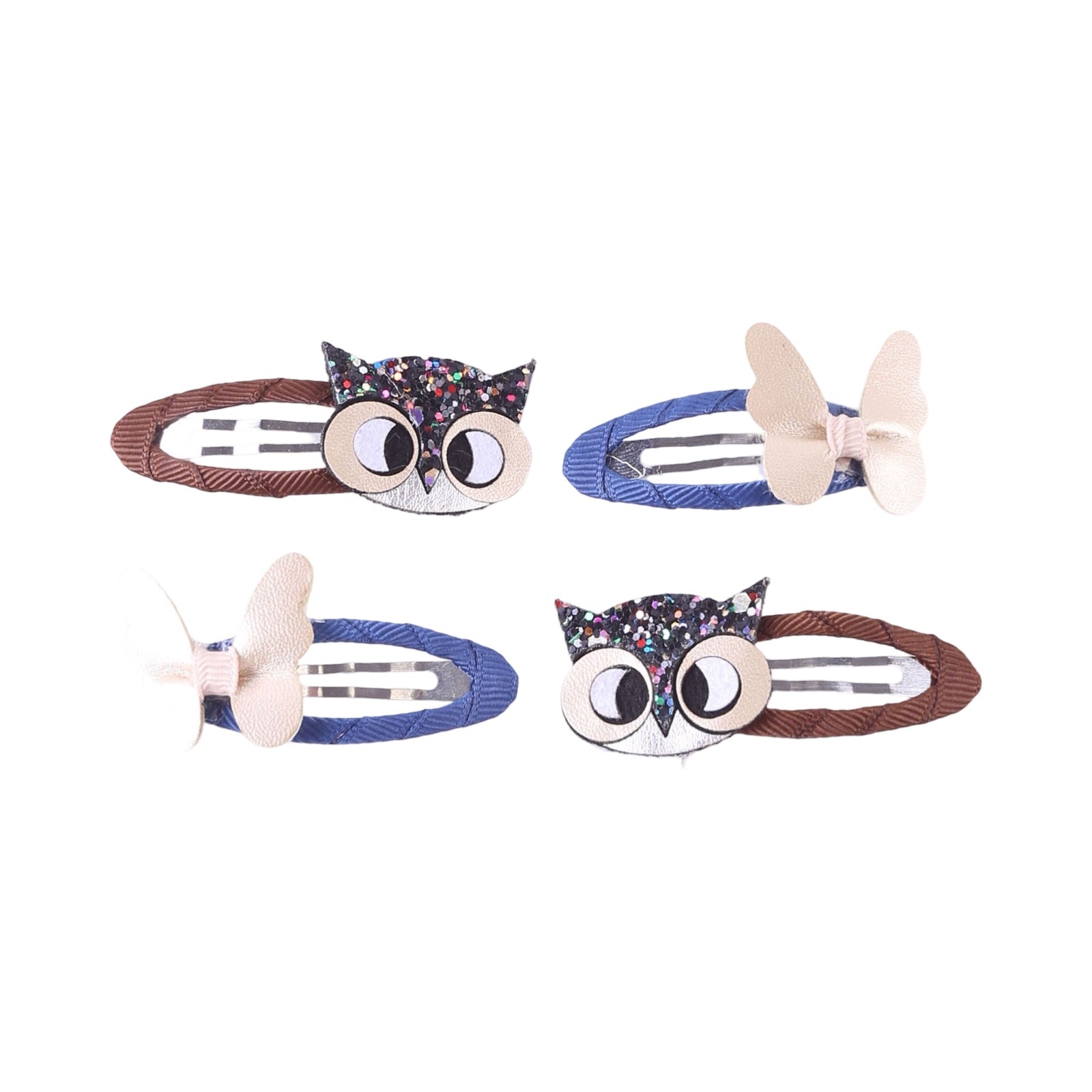 Épingles à cheveux : papillons/boules