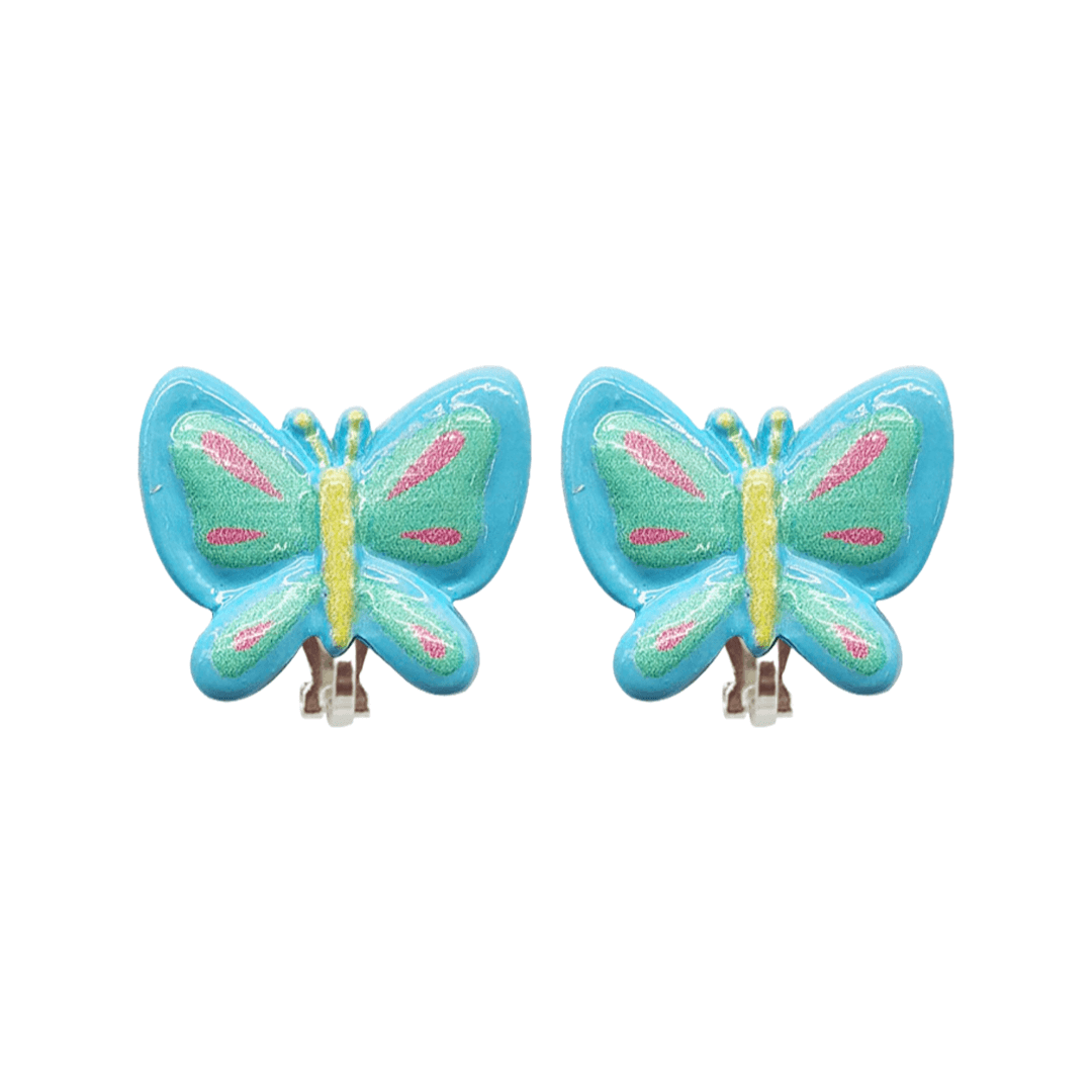 Clipoorbellen: Vlinders blauw