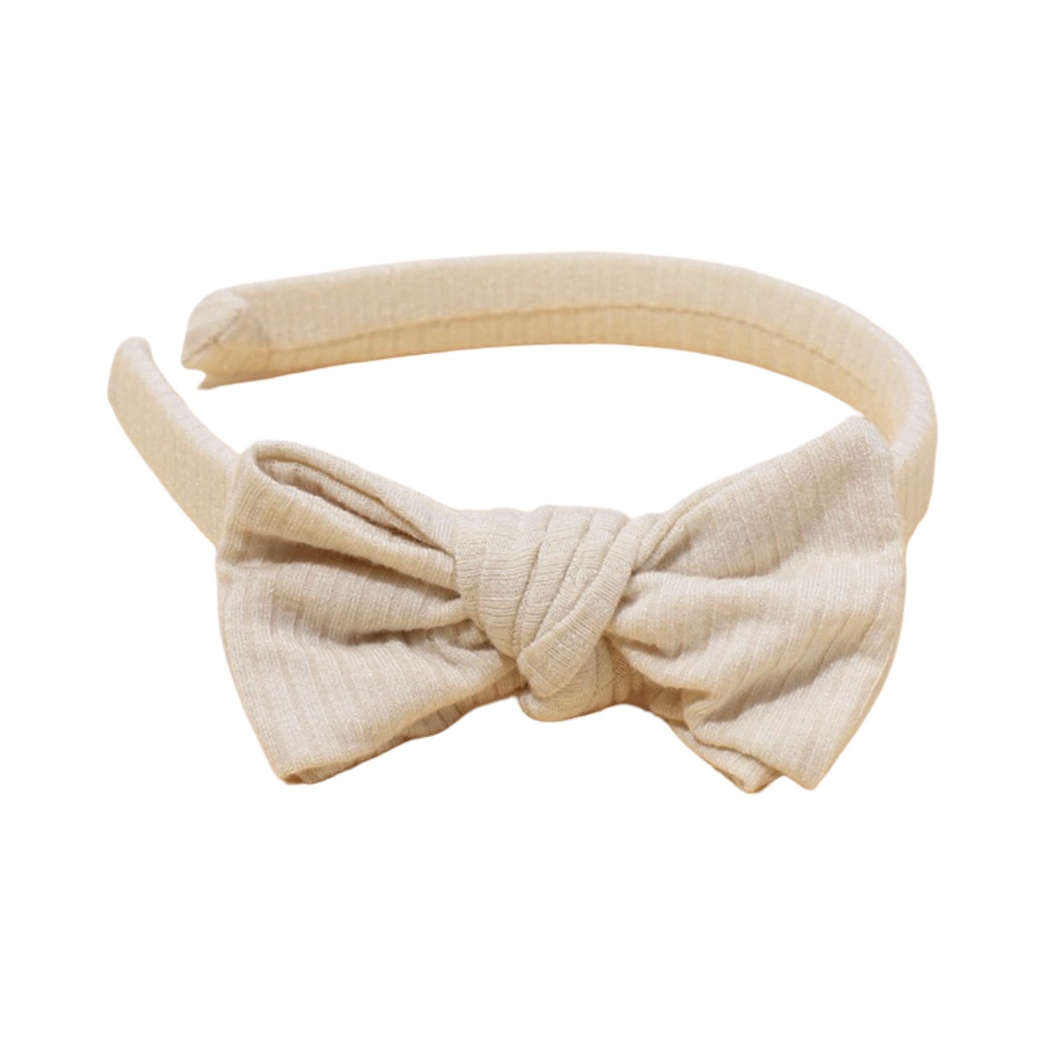 Diadem: With bow cream