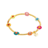 Armbandjes Biba bloemetjes gekleurdArmbandjes Biba bloemetjes gekleurd