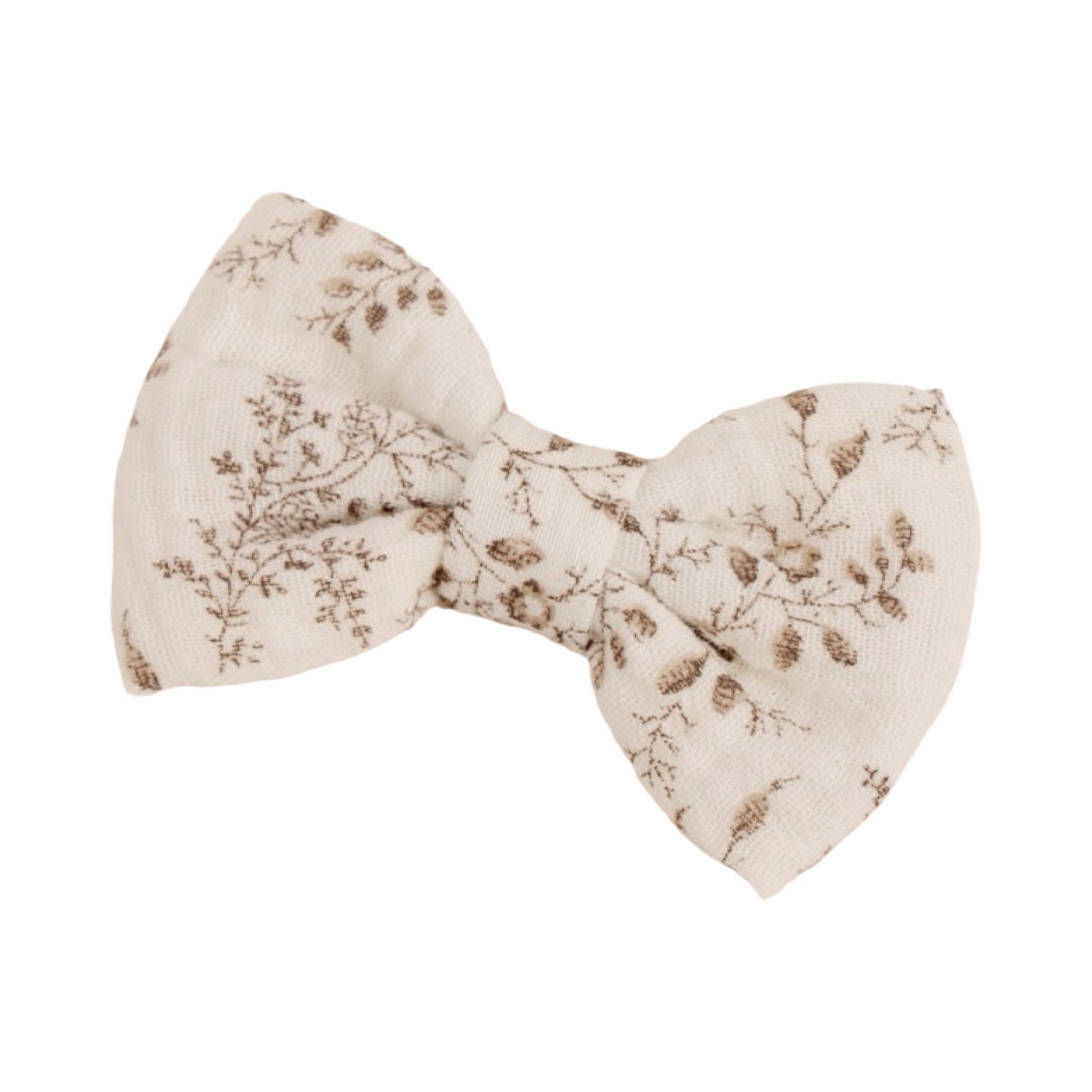 Haarnadeln: Schleife beige/braun