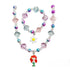 Kinderketting met armbandje: Bloem/zeemerminnetje