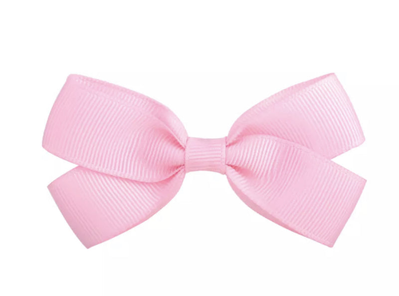 Haarspeldjes: Licht roze strik