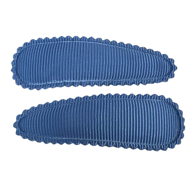 Haarspeldjes: Jeans blauw (klik klak 5cm)