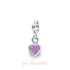 Piccolo Dangles: Geboortesteen Juni hartje