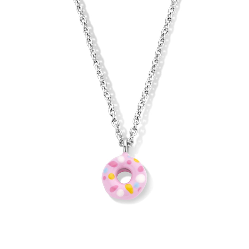 Zilveren kinderketting: Donut (Naiomy Princess)
