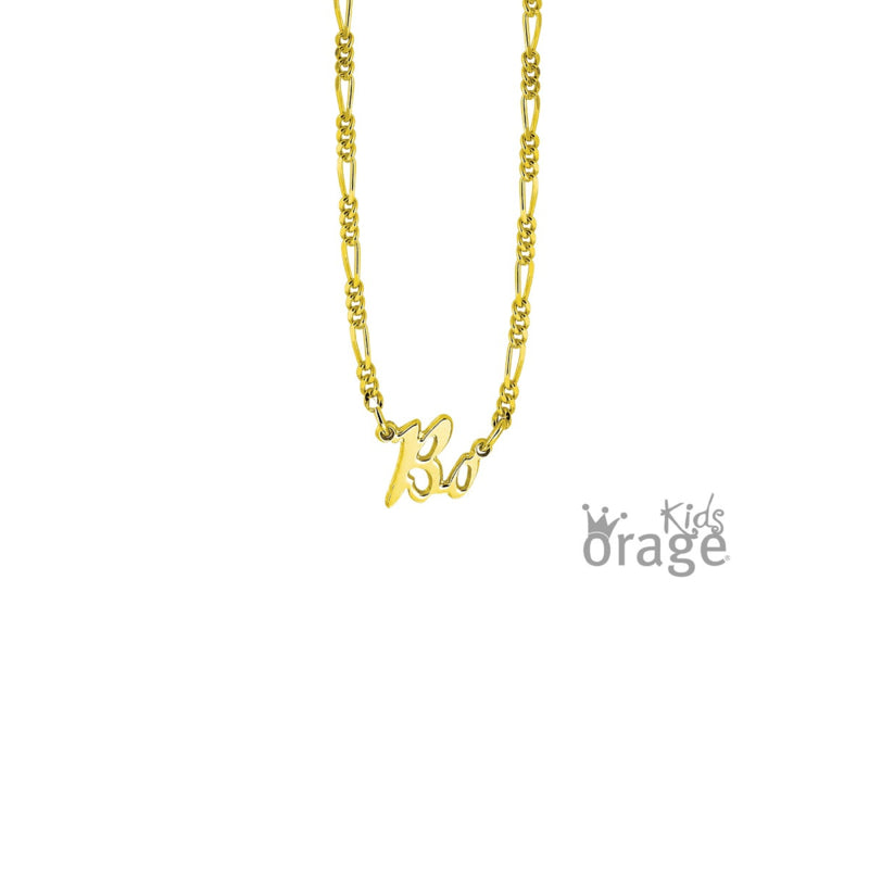 Ketting met naam (verguld goud) ORAGE