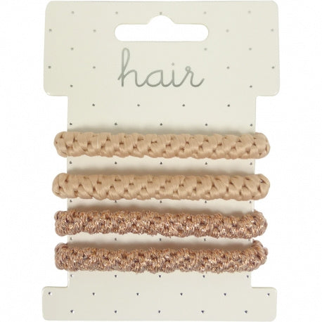 Haarelastiekjes en/of armbandjes rosè
