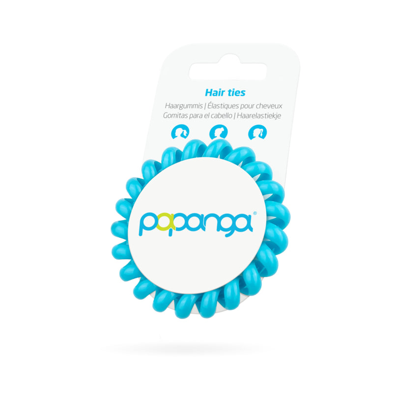Haarelastiekjes: Papanga Clasic swimming pool blauw (big)