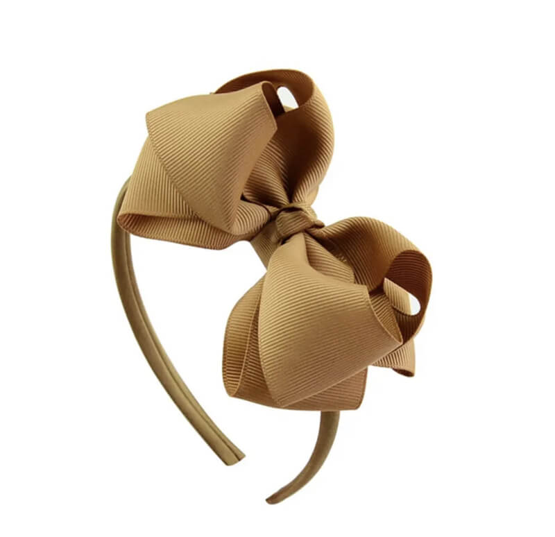 Diadeem: Lisa licht bruin