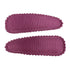 Haarspeldjes: Donker mauve (klik klak 5cm)