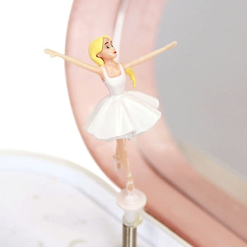 Sieradendoosje: Ballerina hartje (glow in the dark)