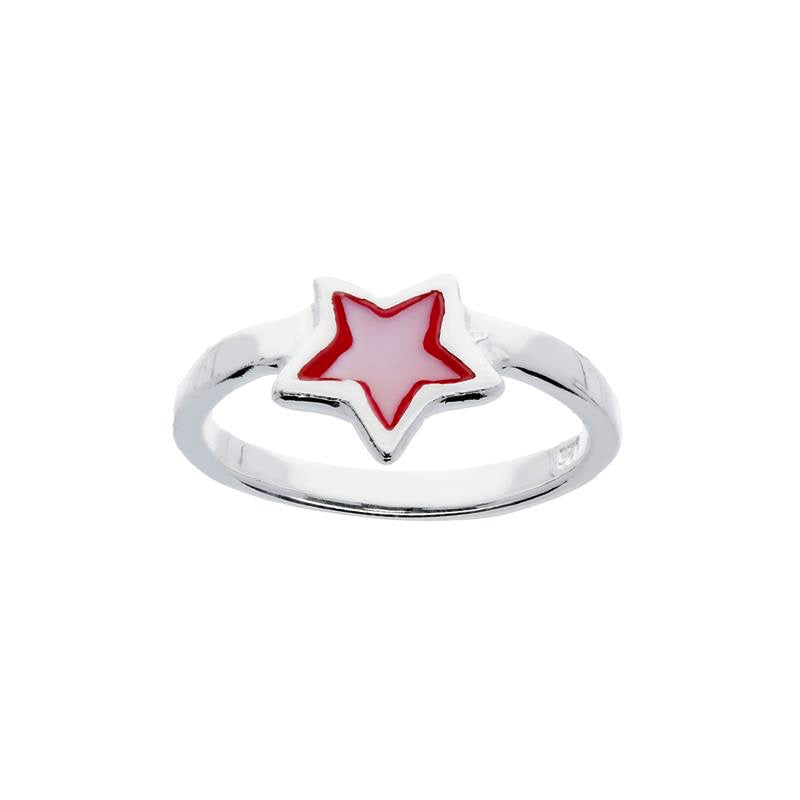 Kinderring: Roze ster