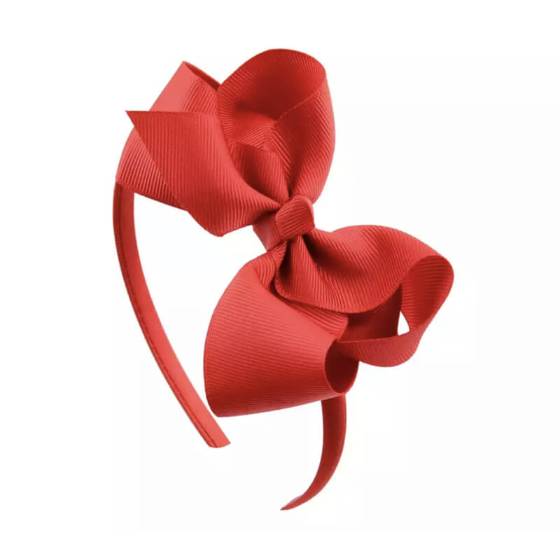 Diadeem: Rode strik
