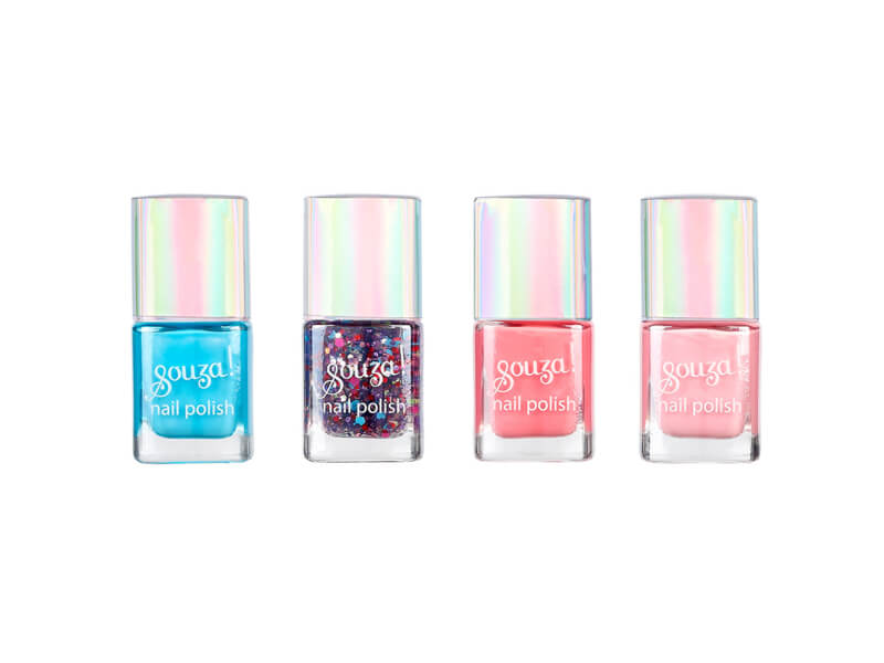 Beauty setje: 4 Nagellakjes (Souza)