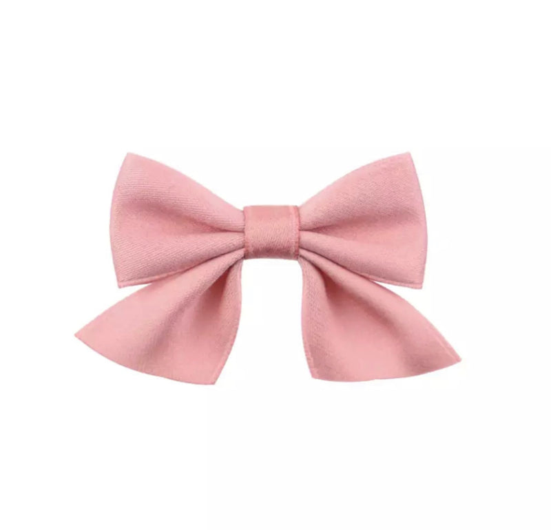 Haarspeldjes: Strik oud roze