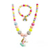 Kinderketting met armbandje: Eenhoorn/regenboog