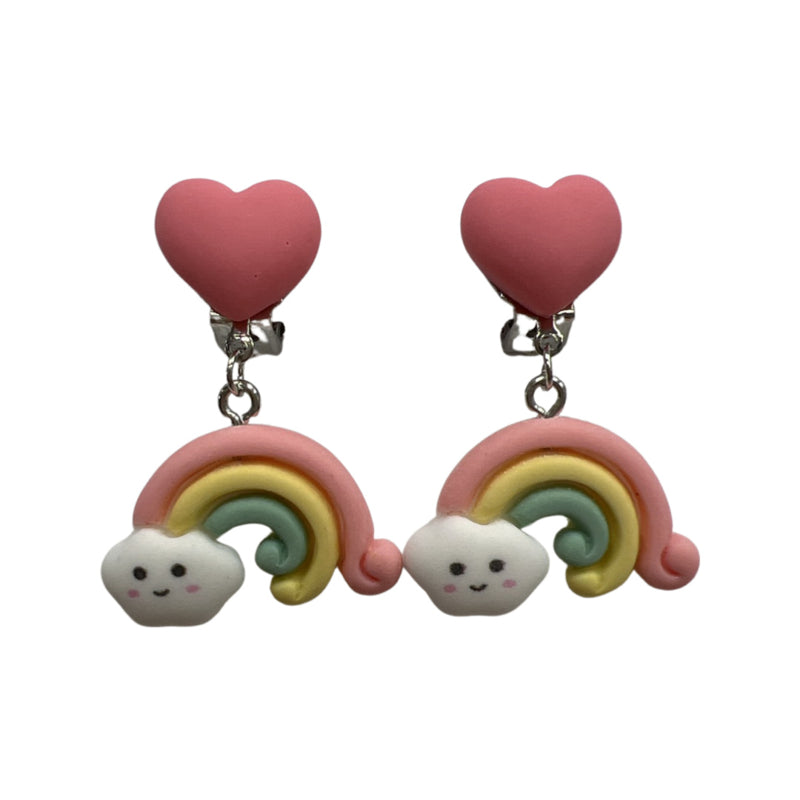 Clipoorbellen: Regenboog roze
